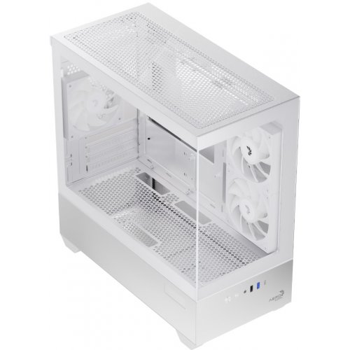 Корпус Aerocool P300D Digi-G-V1 Tempered Glass без БП (ACCS-PN05033.21) White купить в Украине: Киев, Днепр, Харьков, Одесса  | Проверка совместимости, низкая цена, отзывы, характеристики от TELEMART фото