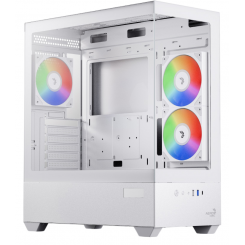 Корпус Aerocool P500D Digi-G-V1 Tempered Glass без БП (ACCM-PN07033.21) White