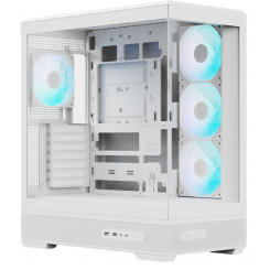 Корпус Aerocool P500B Digi-V1 Tempered Glass без БП (ACCM-PN09143.21) White