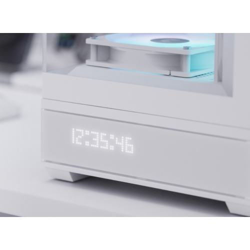 Корпус Aerocool P500B Digi-V1 Tempered Glass без БП (ACCM-PN09143.21) White купить в Украине: Киев, Днепр, Харьков, Одесса  | Проверка совместимости, низкая цена, отзывы, характеристики от TELEMART фото