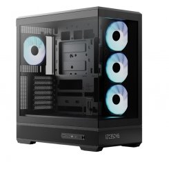 Корпус Aerocool P500B Digi-V1 Tempered Glass без БП (ACCM-PN09143.11) Black