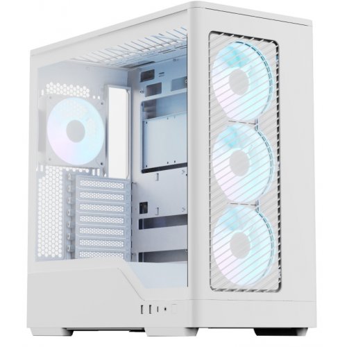 Корпус Aerocool D520A-V1 без БЖ (ACCM-DS05143.21) White купити в Україні: Київ, Львів, Хмельницький, Тернопіль, Івано-Франківськ | Перевірка сумісності, низька ціна, відгуки, характеристики від TELEMART фото