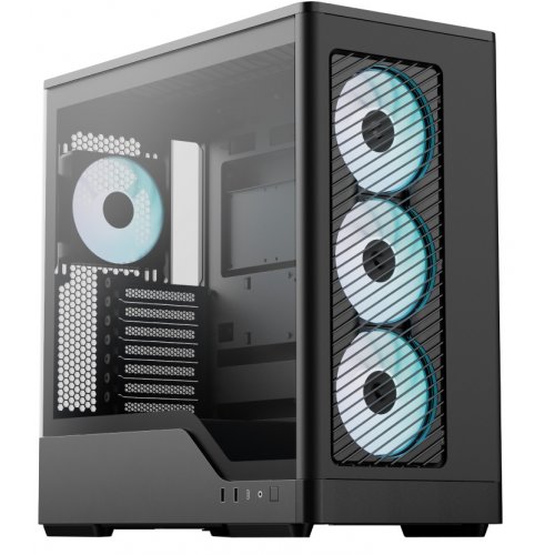 Корпус Aerocool D520A-V1 без БЖ (ACCM-DS05143.11) Black купити в Україні: Київ, Львів, Хмельницький, Тернопіль, Івано-Франківськ | Перевірка сумісності, низька ціна, відгуки, характеристики від TELEMART фото