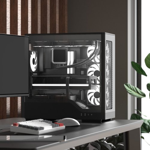 Корпус Aerocool D520A-V1 без БЖ (ACCM-DS05143.11) Black купити в Україні: Київ, Львів, Хмельницький, Тернопіль, Івано-Франківськ | Перевірка сумісності, низька ціна, відгуки, характеристики від TELEMART фото