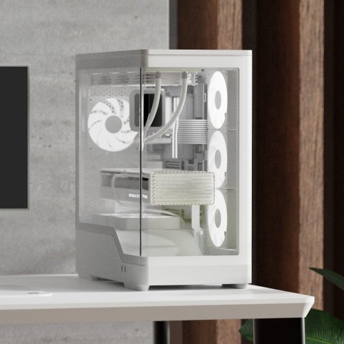 Корпус Aerocool P500A-V1 без БЖ (ACCM-PN08143.21) White купити в Україні: Київ, Львів, Хмельницький, Тернопіль, Івано-Франківськ | Перевірка сумісності, низька ціна, відгуки, характеристики від TELEMART фото