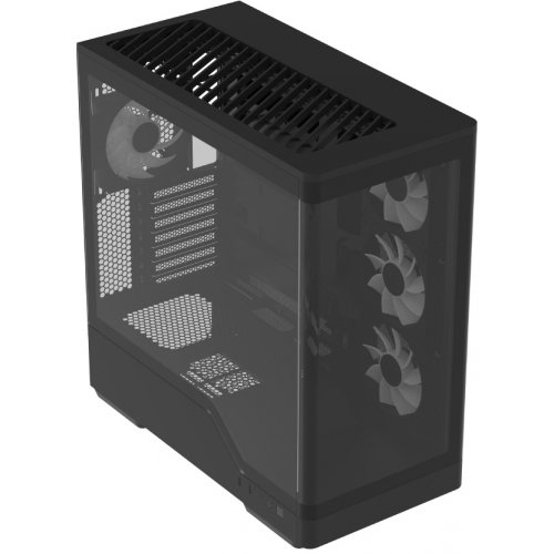 Корпус Aerocool P500A-V1 без БЖ (ACCM-PN08143.11) Black купити в Україні: Київ, Львів, Хмельницький, Тернопіль, Івано-Франківськ | Перевірка сумісності, низька ціна, відгуки, характеристики від TELEMART фото