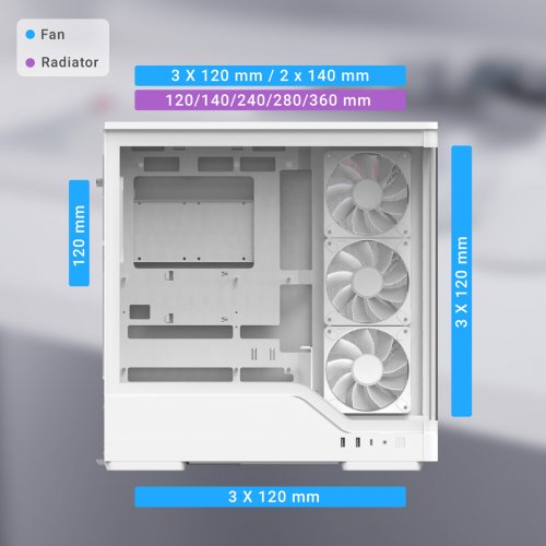 Корпус Aerocool P500A-V1 без БЖ (ACCM-PN08143.11) Black купити в Україні: Київ, Львів, Хмельницький, Тернопіль, Івано-Франківськ | Перевірка сумісності, низька ціна, відгуки, характеристики від TELEMART фото