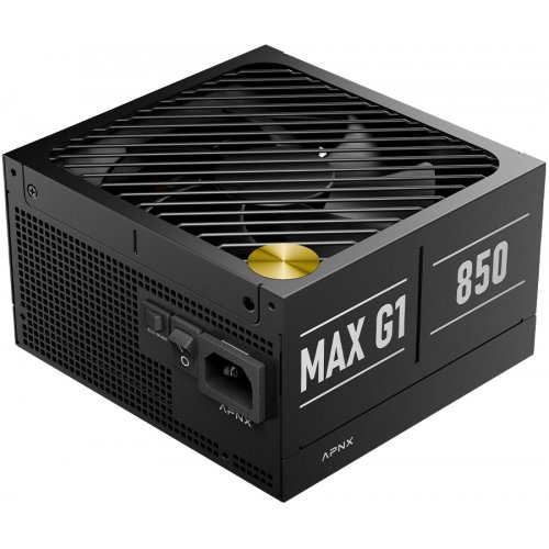 Блок живлення APNX MAX G1 850W (APPG-MX85FEC.X1) купити в Україні: Київ, Львів, Хмельницький, Тернопіль, Івано-Франківськ | Перевірка сумісності, низька ціна, відгуки, характеристики від TELEMART фото