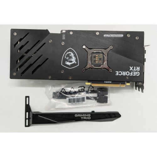 Відеокарта MSI GeForce RTX 4070 Ti GAMING TRIO 12288MB (RTX 4070 Ti GAMING TRIO 12G) (Відновлено продавцем, 831306) купити в Україні: Київ, Львів, Хмельницький, Тернопіль, Івано-Франківськ | Перевірка сумісності, низька ціна, відгуки, характеристики від TELEMART фото