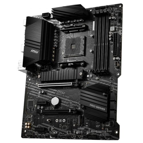 Уцінка материнська плата MSI B550-A PRO (sAM4, AMD B550) (Розкрита упаковка, 831316) купити в Україні: Київ, Львів, Хмельницький, Тернопіль, Івано-Франківськ | Перевірка сумісності, низька ціна, відгуки, характеристики від TELEMART фото