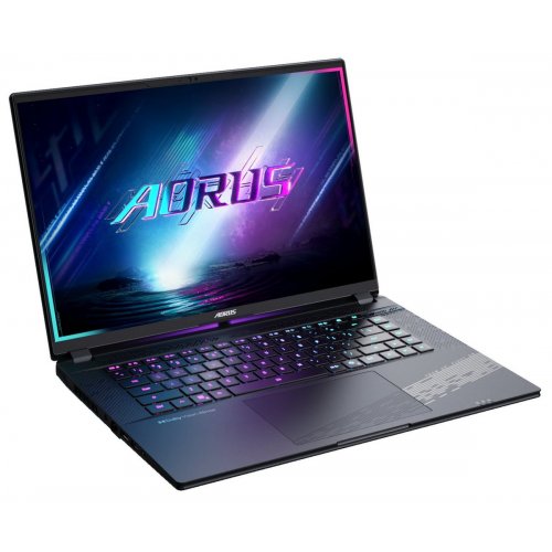 Ноутбук Gigabyte AORUS ELITE 16 BWH (BWHC3UAC65SH) Gray Tide купити в Україні: Київ, Львів, Хмельницький, Тернопіль, Івано-Франківськ | Низька ціна, відгуки, характеристики від TELEMART фото