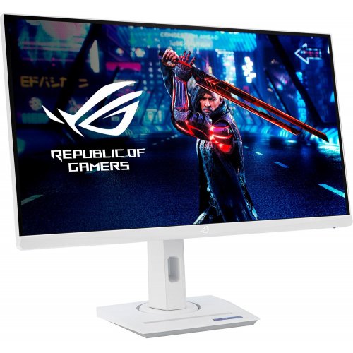 Уцінка монітор Asus 27" ROG Strix XG27ACS-W (90LM09Q1-B01170) White (Пошкоджено пакування, 831369) купити в Україні: Київ, Львів, Хмельницький, Тернопіль, Івано-Франківськ | Низька ціна, відгуки, характеристики від TELEMART фото