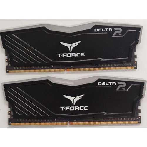 Озп Team DDR4 16GB (2x8GB) 3200Mhz T-Force Delta RGB (TF3D48G3200HC16CBK) (Відновлено продавцем, 831377) купити в Україні: Київ, Львів, Хмельницький, Тернопіль, Івано-Франківськ | Перевірка сумісності, низька ціна, відгуки, характеристики від TELEMART фото