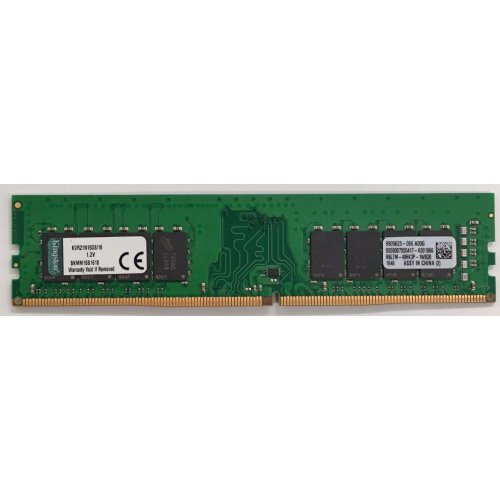 Озп Kingston DDR4 16Gb 2133Mhz (KVR21N15D8/16) (Відновлено продавцем, 831381) купити в Україні: Київ, Львів, Хмельницький, Тернопіль, Івано-Франківськ | Перевірка сумісності, низька ціна, відгуки, характеристики від TELEMART фото