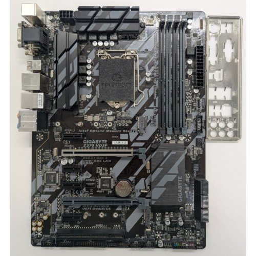 Материнська плата Gigabyte Z370 HD3P (s1151, Intel Z370) (Відновлено продавцем, 831458) купити в Україні: Київ, Львів, Хмельницький, Тернопіль, Івано-Франківськ | Перевірка сумісності, низька ціна, відгуки, характеристики від TELEMART фото