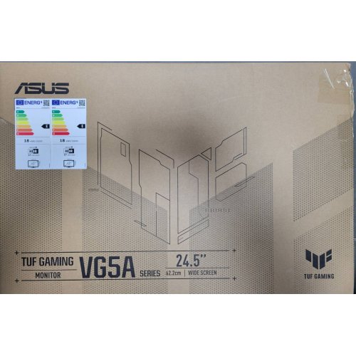Уценка монитор Asus 24.5" TUF Gaming VG259QMR5A (90LM0BR0-B01O71) Black (Повреждена упаковка, 831482) купить в Украине: Киев, Днепр, Харьков, Одесса  | Низкая цена, отзывы, характеристики от TELEMART фото