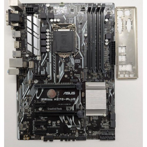 Материнська плата Asus PRIME H270-PLUS (s1151, Intel H270) (Відновлено продавцем, 831493) купити в Україні: Київ, Львів, Хмельницький, Тернопіль, Івано-Франківськ | Перевірка сумісності, низька ціна, відгуки, характеристики від TELEMART фото