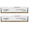 Photo RAM Уценка озу Kingston DDR3 8GB (2x4GB) 1600MHz HyperX FURY White (HX316C10FWK2/8) (Вскрыта упаковка, 83168)