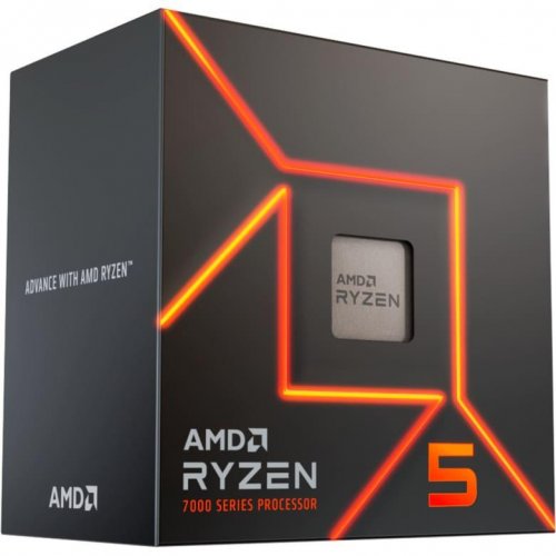 Процесор AMD Ryzen 5 7400 3.3(4.3)GHz 16MB sAM5 Box (100-100001900BOX) купити в Україні: Київ, Львів, Хмельницький, Тернопіль, Івано-Франківськ | Перевірка сумісності, низька ціна, відгуки, характеристики від TELEMART фото