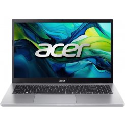 Ноутбук Acer Aspire Go 15 AG15-42P (NX.J7XEU.00H) Pure Silver / 15.6″ (1920x1080, IPS) / AMD Ryzen 5 7430U (2.3-4.3 ГГц), 6 ядер / AMD Radeon / 8 ГБ (DDR4) / 512 ГБ (SSD) / Без ОС