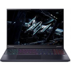 Ноутбук Acer Predator Helios Neo 16 AI PHN16-73 (NH.QVUEU.007) Abyssal Black / 16″ (2560x1600, IPS) / Intel Core Ultra 7 255HX (1.8-5.2 ГГц), 20 ядер / NVIDIA GeForce RTX 5060 / 16 ГБ (DDR5) / 1024 ГБ (SSD) / Без ОС