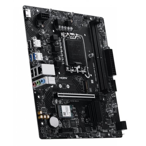 Материнська плата MSI PRO H610M-S WIFI (s1700, Intel H610) купити в Україні: Київ, Львів, Хмельницький, Тернопіль, Івано-Франківськ | Перевірка сумісності, низька ціна, відгуки, характеристики від TELEMART фото