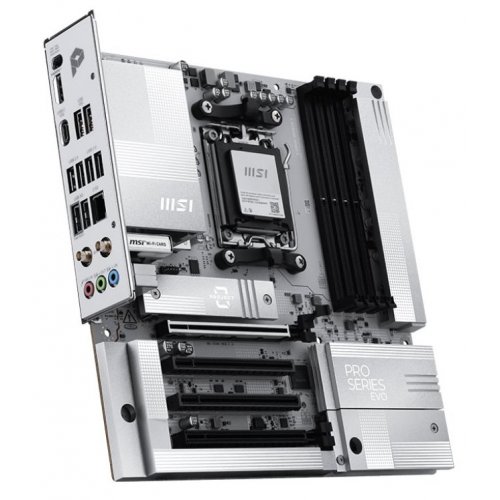 Материнська плата MSI PRO B840M-P EVO WIFI6E PZ (sAM5, AMD B840) купити в Україні: Київ, Львів, Хмельницький, Тернопіль, Івано-Франківськ | Перевірка сумісності, низька ціна, відгуки, характеристики від TELEMART фото