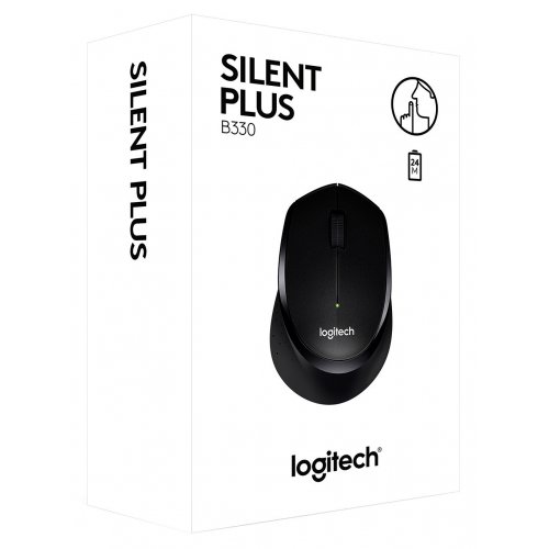 Photo Mouse Logitech B330 Silent Plus (910-004913) Black