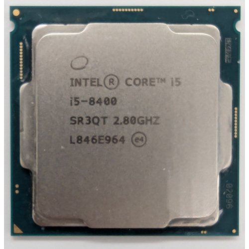 Процессор Intel Core i5-8400 2.8GHz 9MB s1151 Tray (CM8068403358811) (Восстановлено продавцом, 832137) купить в Украине: Киев, Днепр, Харьков, Одесса  | Проверка совместимости, низкая цена, отзывы, характеристики от TELEMART фото