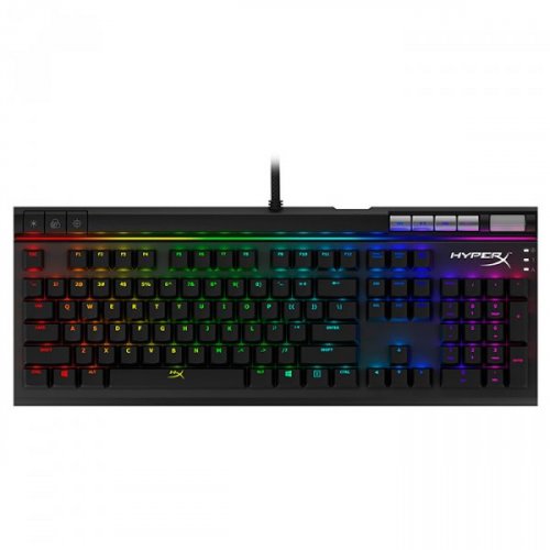 Photo Keyboard Kingston HyperX Alloy Elite RGB Cherry MX Brown (HX-KB2BR2-RU/R1) Black