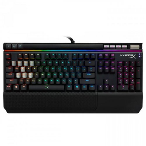 Photo Keyboard Kingston HyperX Alloy Elite RGB Cherry MX Red (HX-KB2RD2-RU/R1) Black