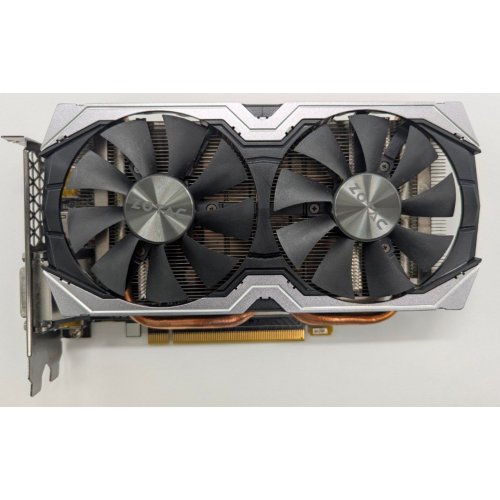 Видеокарта Zotac GeForce GTX 1060 AMP! Edition 6144MB (ZT-P10600B-10M) (Восстановлено продавцом, 832190) купить в Украине: Киев, Днепр, Харьков, Одесса  | Проверка совместимости, низкая цена, отзывы, характеристики от TELEMART фото