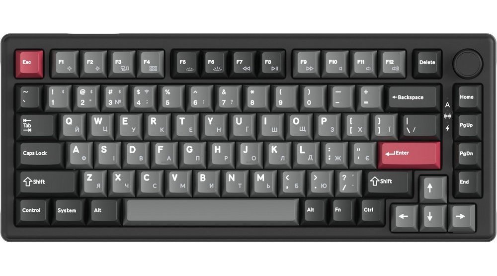 Клавиатура GamePro Asgard Yord MK266 Keychron Super Red Switch Wireless ...