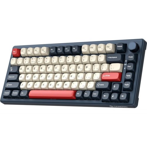 Клавиатура GamePro Asgard Yord MK266 Keychron Super Red Switch Wireless Blue купить в Украине: Киев, Днепр, Харьков, Одесса  | Низкая цена, отзывы, характеристики от TELEMART фото