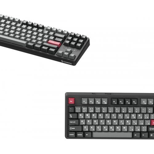 Клавіатура GamePro Asgard Ragnar MK285 Keychron Super Red Switch Wireless Black купити в Україні: Київ, Львів, Хмельницький, Тернопіль, Івано-Франківськ | Низька ціна, відгуки, характеристики від TELEMART фото