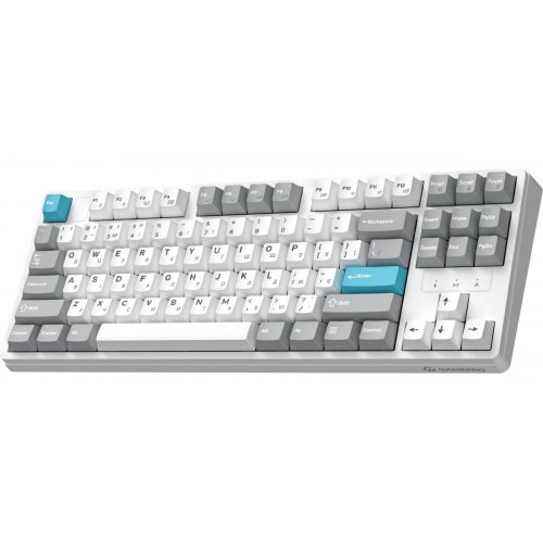 Клавіатура GamePro Asgard Ragnar MK285 Keychron Super Red Switch Wireless White купити в Україні: Київ, Львів, Хмельницький, Тернопіль, Івано-Франківськ | Низька ціна, відгуки, характеристики від TELEMART фото