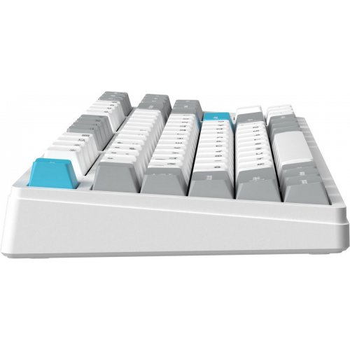 Клавіатура GamePro Asgard Ragnar MK285 Keychron Super Red Switch Wireless White купити в Україні: Київ, Львів, Хмельницький, Тернопіль, Івано-Франківськ | Низька ціна, відгуки, характеристики від TELEMART фото
