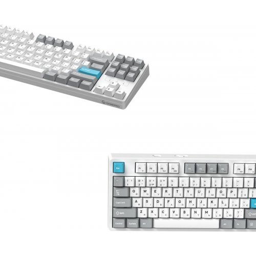 Клавіатура GamePro Asgard Ragnar MK285 Keychron Super Red Switch Wireless White купити в Україні: Київ, Львів, Хмельницький, Тернопіль, Івано-Франківськ | Низька ціна, відгуки, характеристики від TELEMART фото