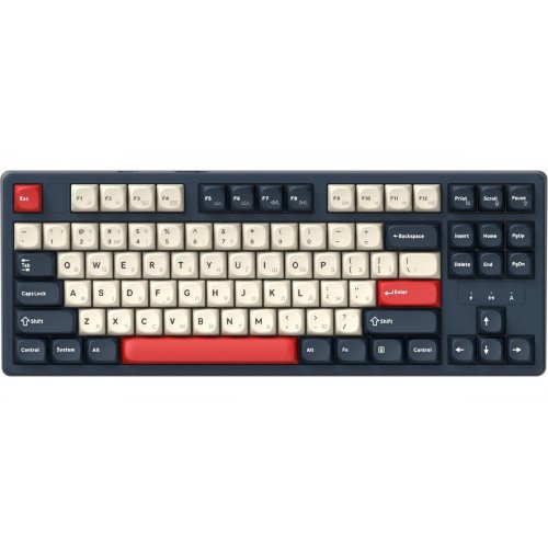 Клавіатура GamePro Asgard Ragnar MK285 Keychron Super Red Switch Wireless Blue купити в Україні: Київ, Львів, Хмельницький, Тернопіль, Івано-Франківськ | Низька ціна, відгуки, характеристики від TELEMART фото