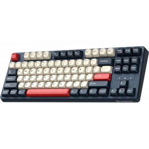 Клавіатура GamePro Asgard Ragnar MK285 Keychron Super Red Switch Wireless Blue купити в Україні: Київ, Львів, Хмельницький, Тернопіль, Івано-Франківськ | Низька ціна, відгуки, характеристики від TELEMART фото