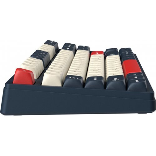 Клавіатура GamePro Asgard Ragnar MK285 Keychron Super Red Switch Wireless Blue купити в Україні: Київ, Львів, Хмельницький, Тернопіль, Івано-Франківськ | Низька ціна, відгуки, характеристики від TELEMART фото