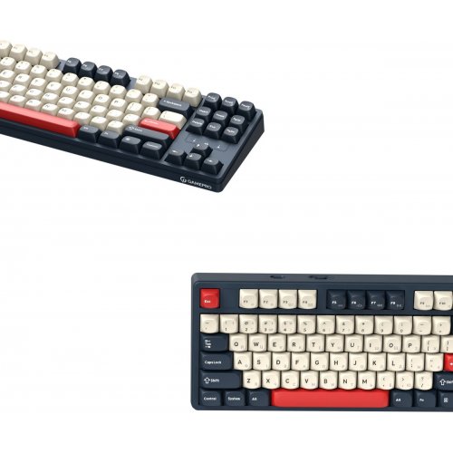 Клавіатура GamePro Asgard Ragnar MK285 Keychron Super Red Switch Wireless Blue купити в Україні: Київ, Львів, Хмельницький, Тернопіль, Івано-Франківськ | Низька ціна, відгуки, характеристики від TELEMART фото