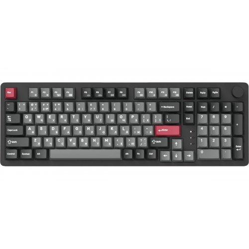 Клавіатура GamePro Asgard Drakkar MK305 Keychron Super Red Switch Wireless Black купити в Україні: Київ, Львів, Хмельницький, Тернопіль, Івано-Франківськ | Низька ціна, відгуки, характеристики від TELEMART фото
