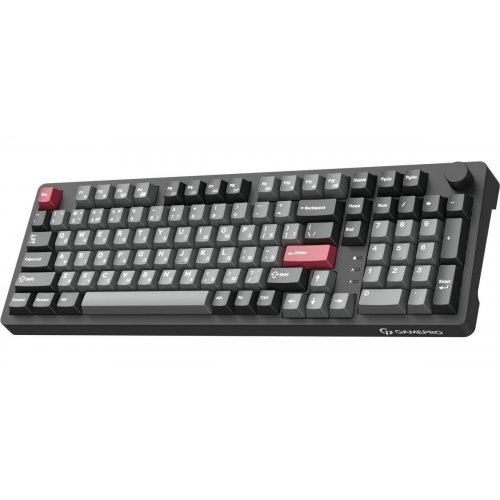 Клавіатура GamePro Asgard Drakkar MK305 Keychron Super Red Switch Wireless Black купити в Україні: Київ, Львів, Хмельницький, Тернопіль, Івано-Франківськ | Низька ціна, відгуки, характеристики від TELEMART фото