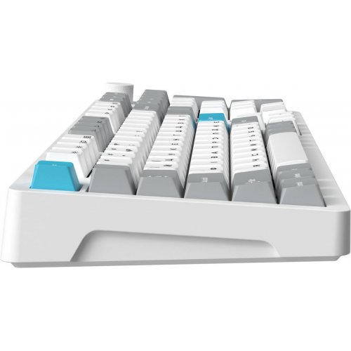 Клавіатура GamePro Asgard Drakkar MK305 Keychron Super Red Switch Wireless White купити в Україні: Київ, Львів, Хмельницький, Тернопіль, Івано-Франківськ | Низька ціна, відгуки, характеристики від TELEMART фото