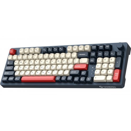 Клавіатура GamePro Asgard Drakkar MK305 Keychron Super Red Switch Wireless Blue купити в Україні: Київ, Львів, Хмельницький, Тернопіль, Івано-Франківськ | Низька ціна, відгуки, характеристики від TELEMART фото
