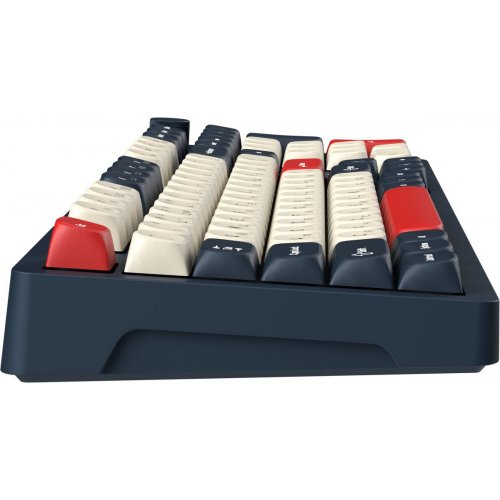 Клавіатура GamePro Asgard Drakkar MK305 Keychron Super Red Switch Wireless Blue купити в Україні: Київ, Львів, Хмельницький, Тернопіль, Івано-Франківськ | Низька ціна, відгуки, характеристики від TELEMART фото