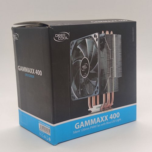 Кулер Deepcool GAMMAXX 400 LED Blue (Відновлено продавцем, 832250) купити в Україні: Київ, Львів, Хмельницький, Тернопіль, Івано-Франківськ | Перевірка сумісності, низька ціна, відгуки, характеристики від TELEMART фото