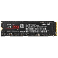 Ssd-диск Samsung 960 PRO V-NAND 512GB M.2 (2280 PCI-E) NVMe x4 (MZ-V6P512BW) (Восстановлено продавцом, 832265)