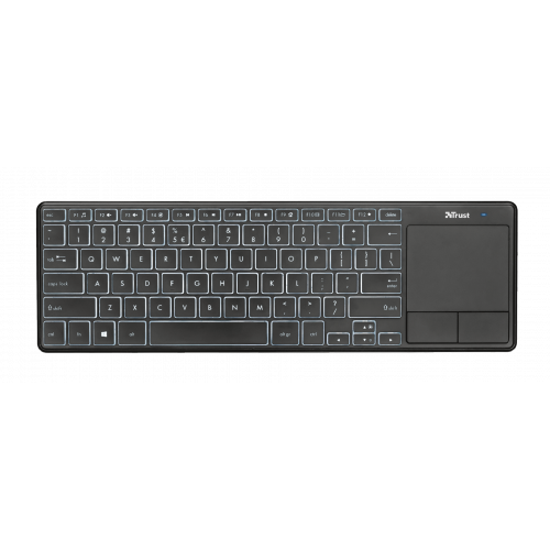 Клавиатура Trust Theza Wireless (22350) Black купить в Украине: Киев, Днепр, Харьков, Одесса  | Низкая цена, отзывы, характеристики от TELEMART фото